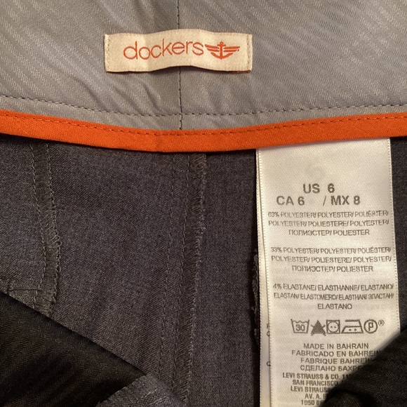 Charcoal Grey Slim Dress Pant - Picture 4 of 8